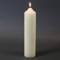 Chapel Candles Ivory Pillar Candle 26.5cm x 5cm Extra Image 1 Preview
